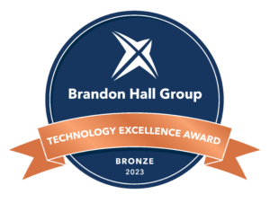 Bronze Brandon Hall Award Badge