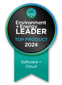 Award badge for Environment+Energy Leader Top Software + Cloud Product of 2024