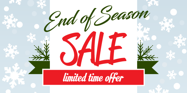 End of Season Sale