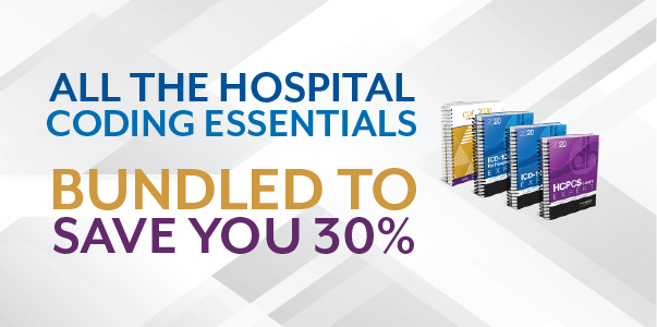 All the hospital coding essentials bundled to save you 30%