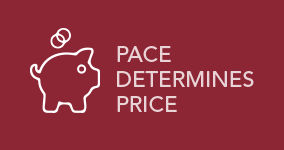 Pace determines price