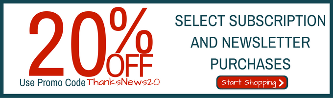 Take 20% off all newsletters