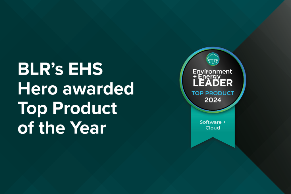 EHS Hero E+E Leader Award header