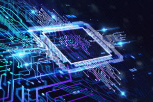 AI Learning and Artificial Intelligence Concept. Business, modern technology, internet and networking concept.