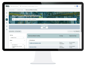 EHs Hero Learning Tracks tool dashboard screenshot