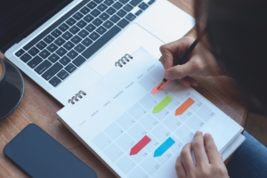 Calendar work planning