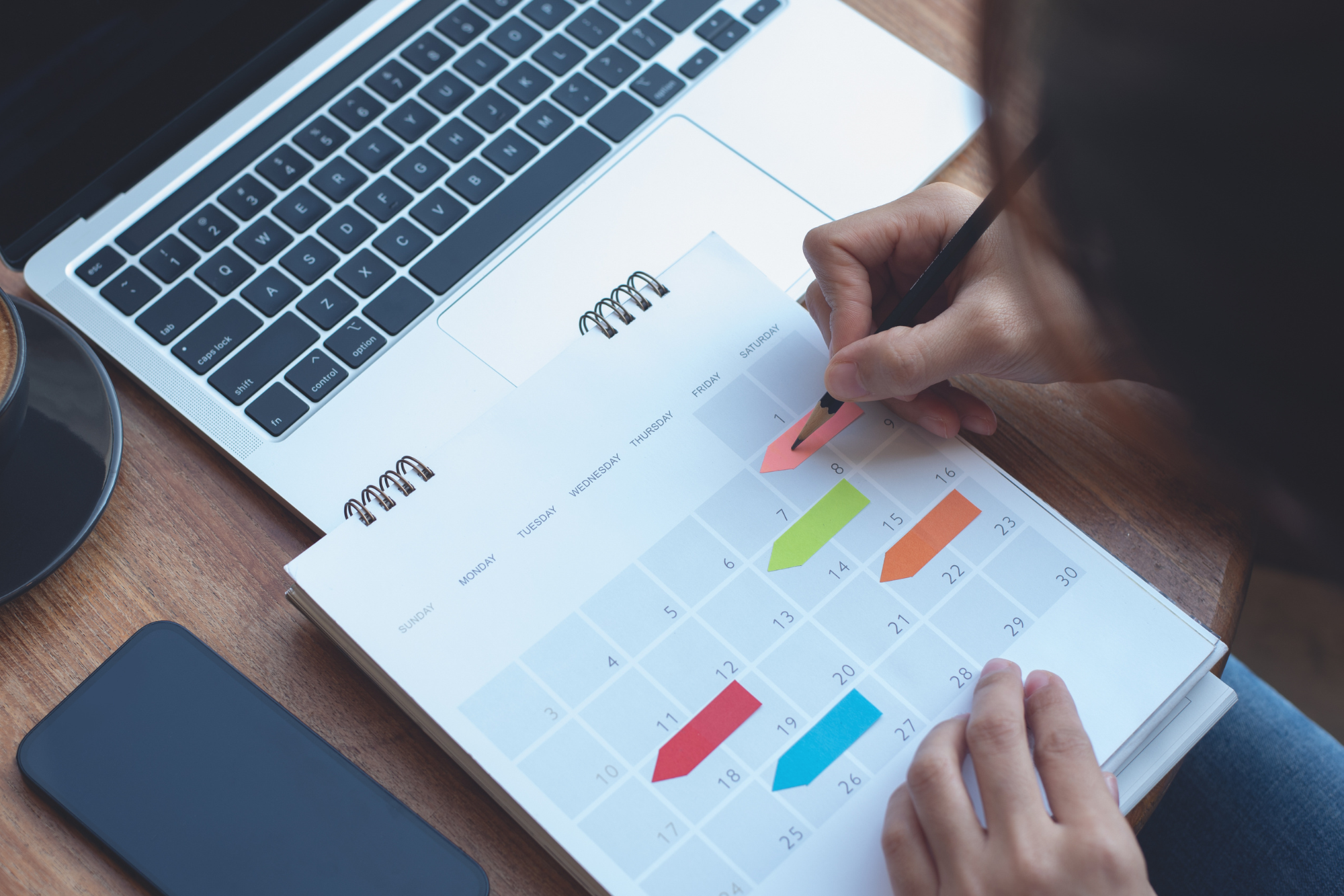 Calendar work planning