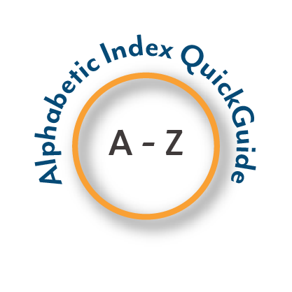 alphabetic index quick guide