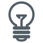 lightbulb icon